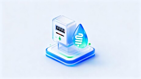 智慧水务计量科技场景主视觉