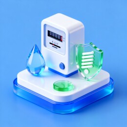 智慧水务计量科技场景主视觉