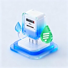 智慧水务计量科技场景主视觉