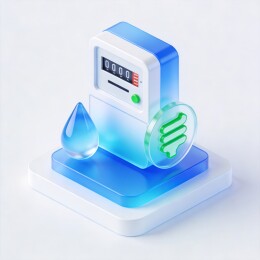 智慧水务计量科技场景主视觉