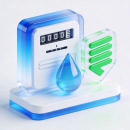 智慧水务计量科技场景主视觉