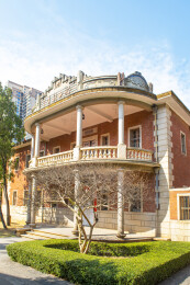 泉州南洋骑楼 老别墅建筑外观