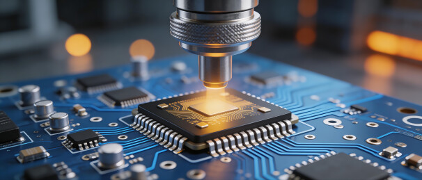 芯片封装制造工艺特写镜头