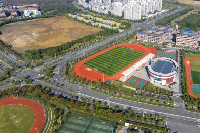 安徽省六安市城市风光