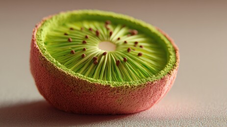 切开的猕猴桃海绵奇异果3D卡通立体水果