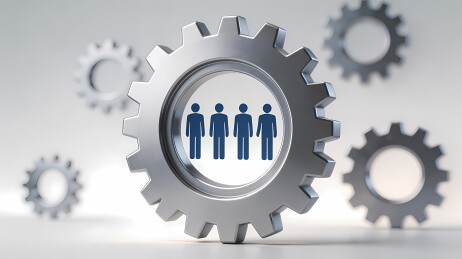 齿轮中的协作团队