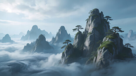 云海松峰仙侠境