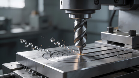 数控铣床高速切削金属