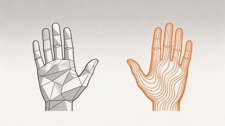 双手艺术设计对比展示