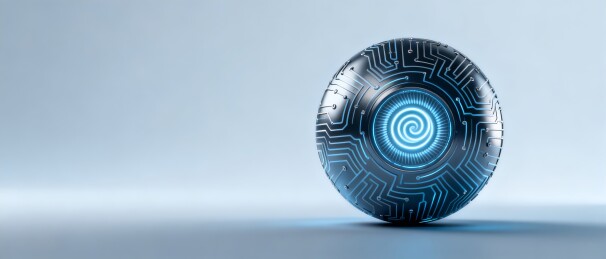 科技眼球主视觉 AI 智能高端商业背景