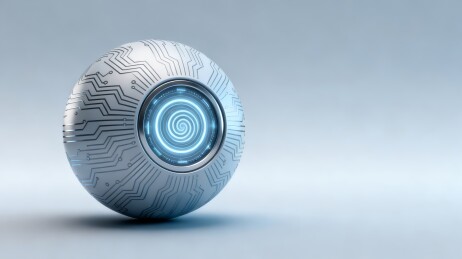 科技眼球主视觉 AI 智能高端商业背景