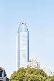 温州世贸大厦 温州地标建筑 城市高楼