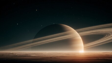 梦幻土星宇宙景象