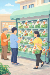 社区团购自提点