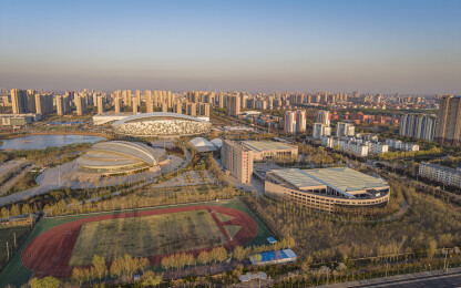 山东省滨州市滨城区奥林匹克公园体育馆