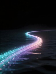 夜海光轨梦幻轨迹