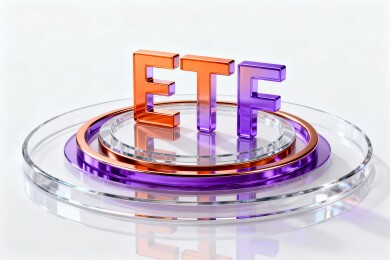 ETF科技感金融投资商务背景