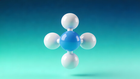 五球分子结构模型