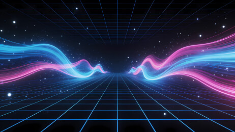 霓虹交织未来幻境