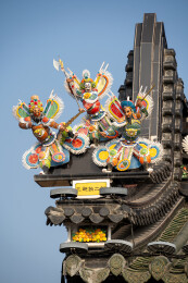 潮汕祠堂屋檐雕饰