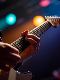 舞台吉他演奏
