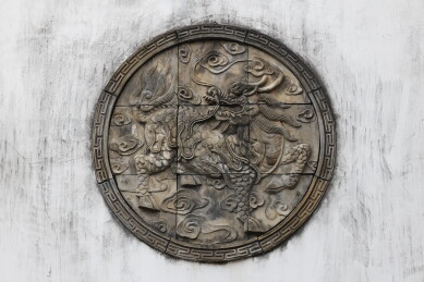 江苏省南京市溧水区周园景区摄影图片，砖雕