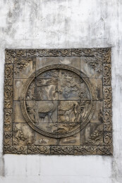 江苏省南京市溧水区周园景区摄影图片，砖雕