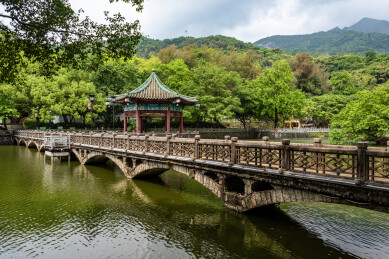 广东惠州博罗罗浮山风景区朱明洞景区