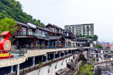 重庆万州天生城仿古民俗文旅街区