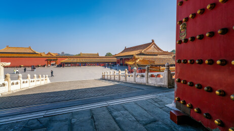 紫禁城门与中国传统建筑