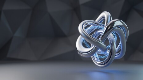 科技感金属立体结构