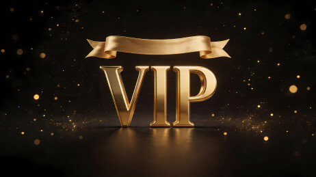 奢华VIP字样金色光斑背景