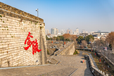 江苏南京天下第一瓮城中华门城门城墙