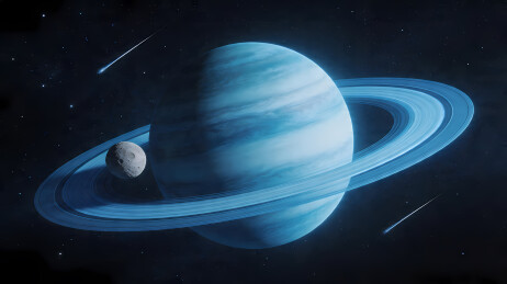 土星蓝绿环系