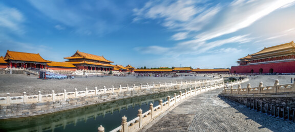 中国北京故宫宫殿建筑景观