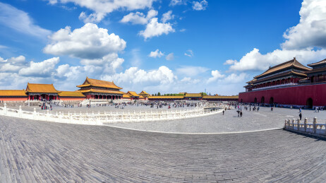 中国北京故宫宫殿建筑景观