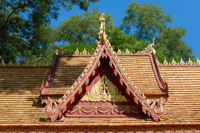 云南西双版纳景洪曼听御花园景区