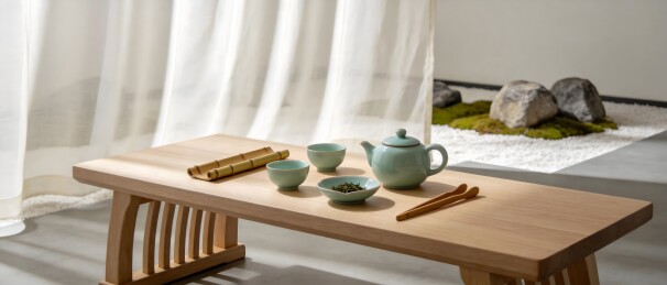 日式茶道布置