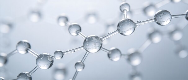 透明分子结构模型