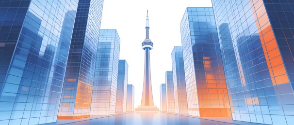 城市地标建筑群