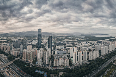 广东省深圳市福田区城市风光