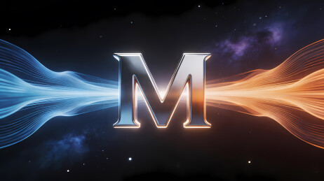 星空下的银色M光影交错