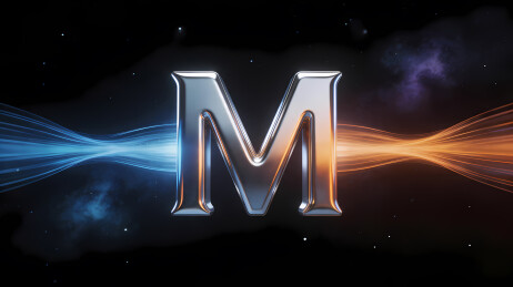 金属M字悬浮宇宙