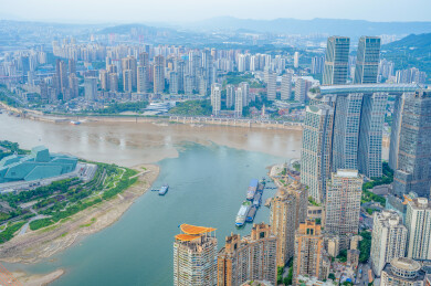 重庆渝中半岛风光