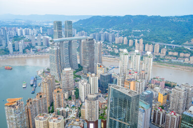 重庆渝中半岛风光