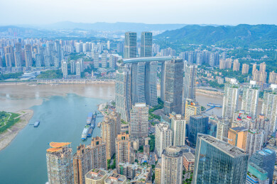 重庆渝中半岛风光