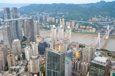 重庆渝中半岛风光