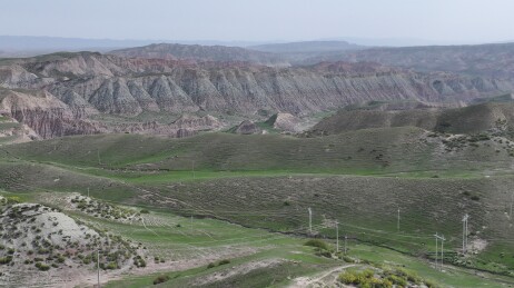 新疆玛纳斯：肯斯瓦特景区，天山地理画廊的