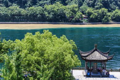 中国浙江省杭州市建德市 江滨公园
