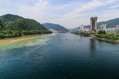 中国浙江省杭州市建德市 江滨公园